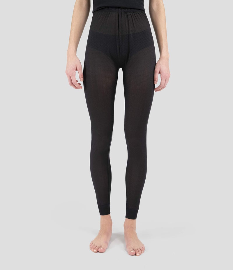 Terramar Women's Thermasilk Pointelle Pant, Black, X-Small - Image 2